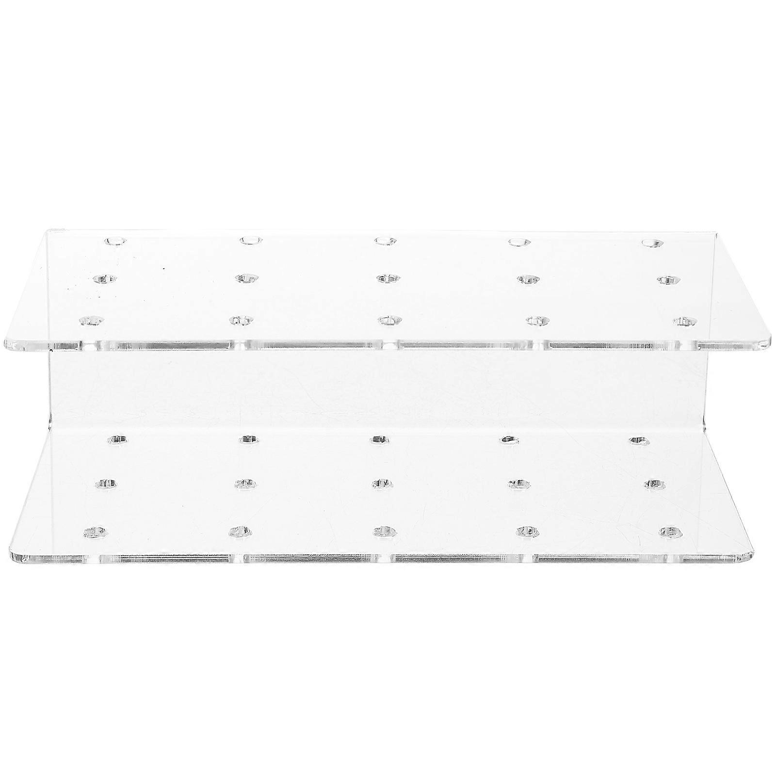 White Acrylic Lollipop Display Stand – Portable Candy Rack for Parties, Banquets & Cake Pops – Lightweight Organizer
