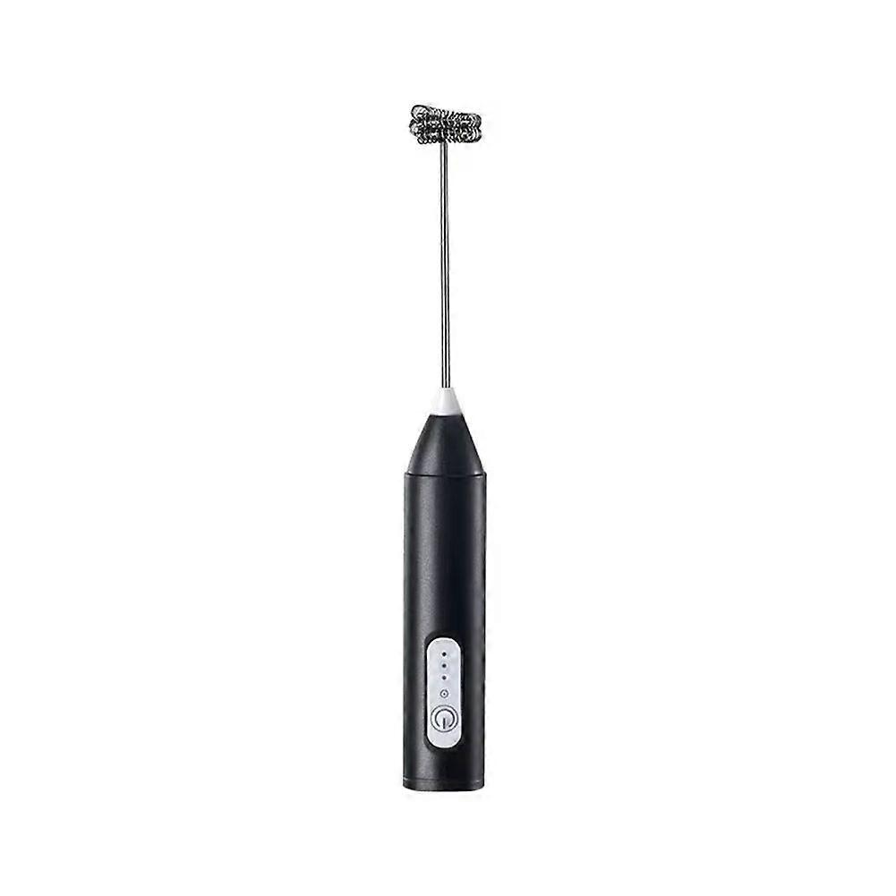 Cordless Electric Milk Frother USB Mini Blender 3 Speeds Handheld Milk Foamer for Coffee Cappuccino