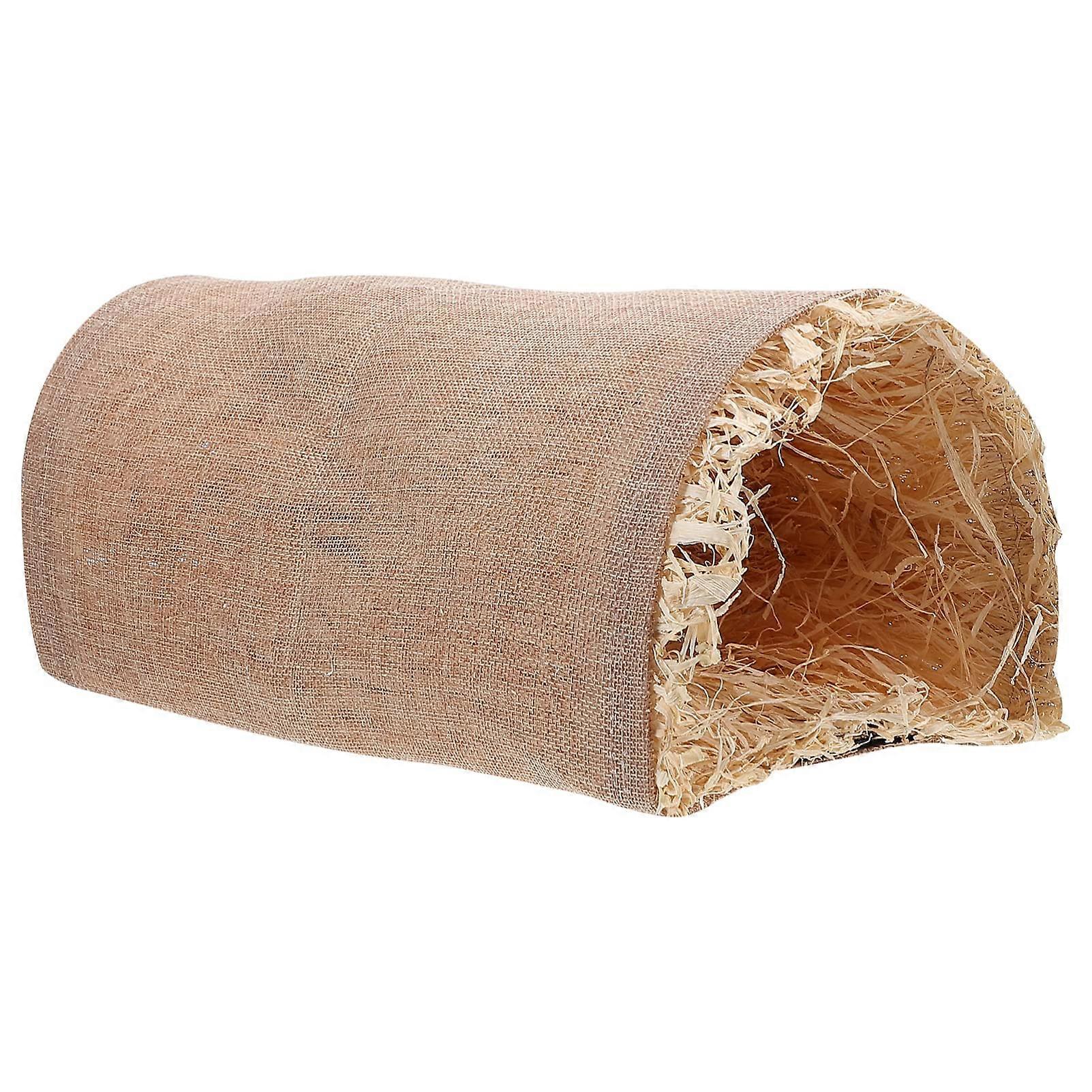 Small Animal Tunnel Pet Tunnel for Hamsters, Rabbits, and Small Rodents Warm Nest Interactive Hideout Durable and Comfortable for Play and Rest