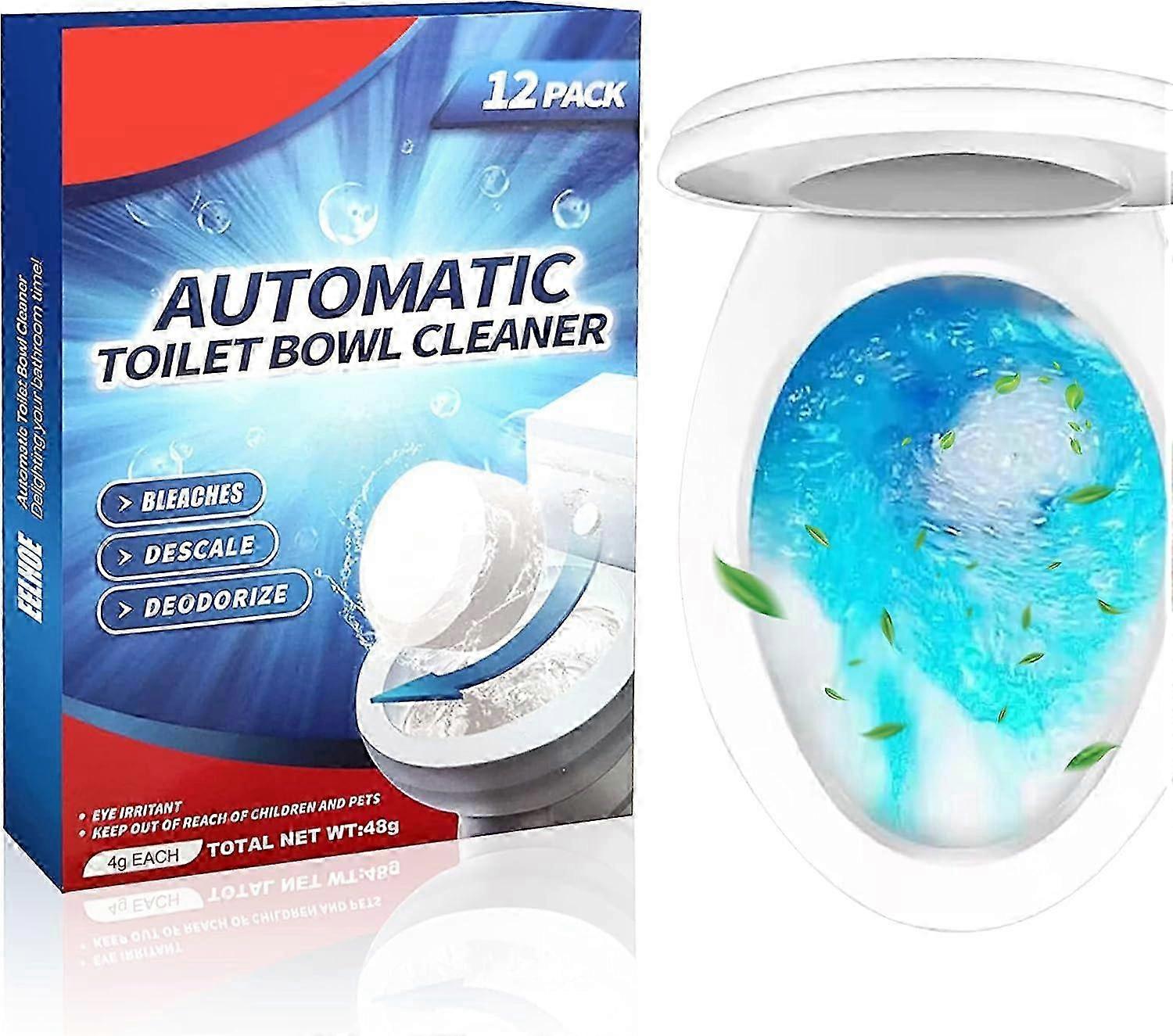 2025 WC Reiniger Tabs, WC Reiniger Tabs, WC Tabs, Spülkasten Extra starker Entkalker für den Sanitärbereich, besonders hartnäckiger Kalk und Urin Ston