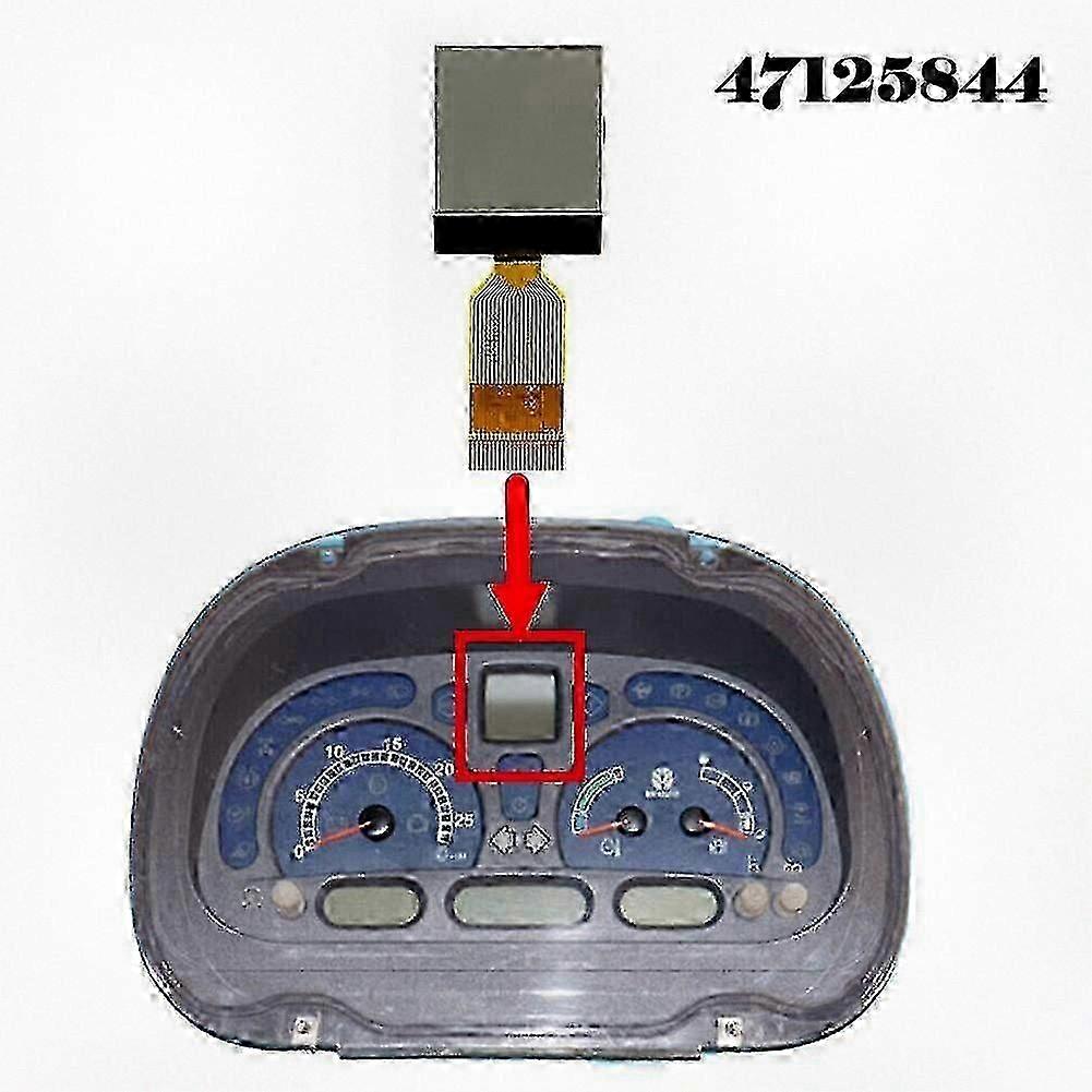 Replacement LCD Screen Monitor Instrument Cluster Central Display for New Holland Tractor T/TS/TLA Models 2004-2008