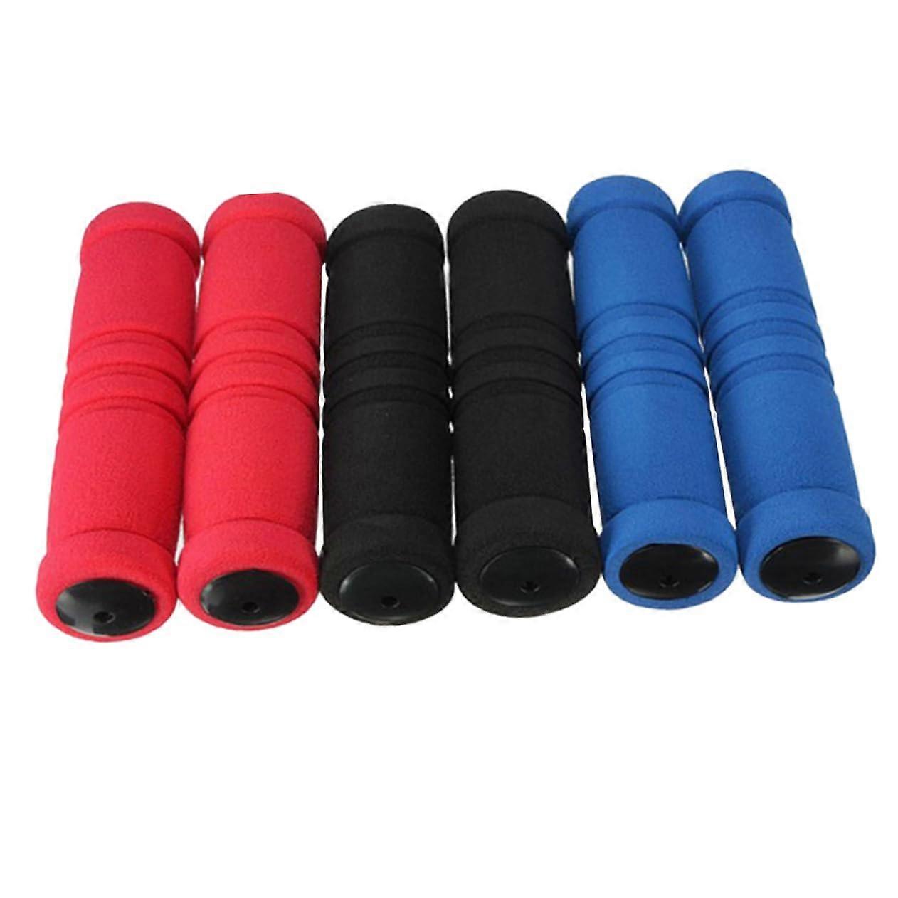 Fahrrad Lenkergriffe Uberzug Anti Slip Handlebar Grips With End Plugs Universal Fit Road MTB
