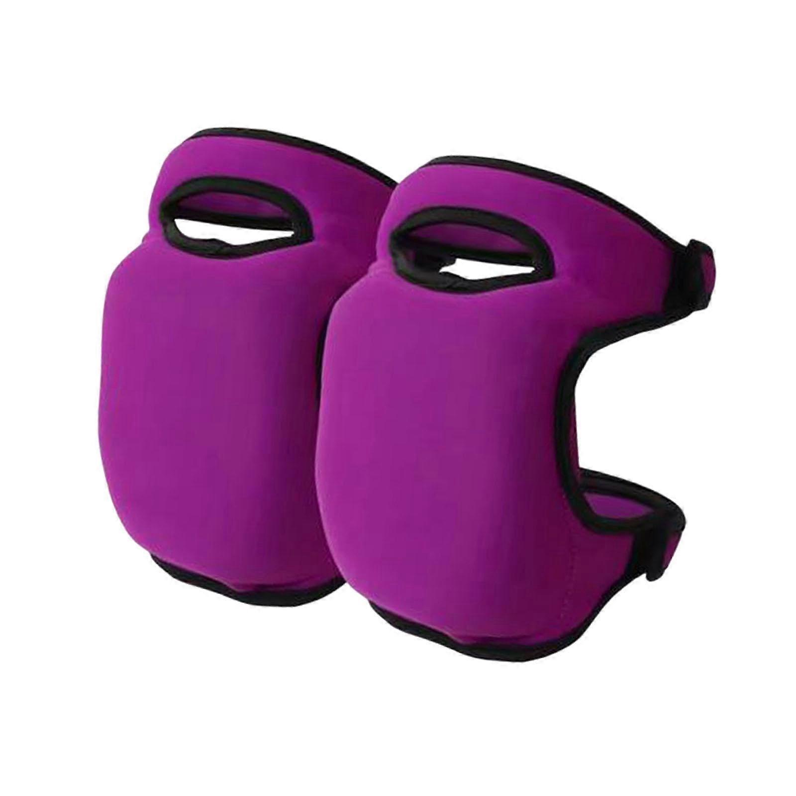 Garden Kneeling Pads for Gardening - Set of 2, Purple, Comfortable Foam Material, Ideal for Kneeling and Weeding
