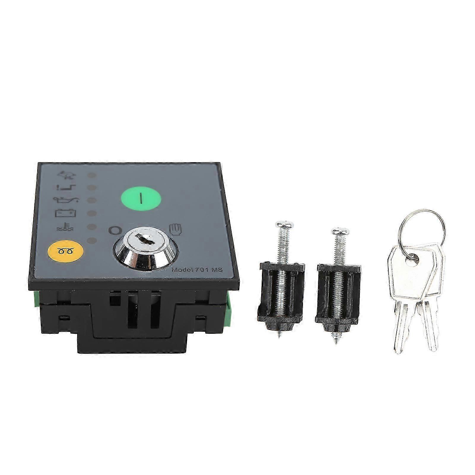 2025 701KMS Manual Start Generator Controller Control Panel Module Board Diesel Genset Parts
