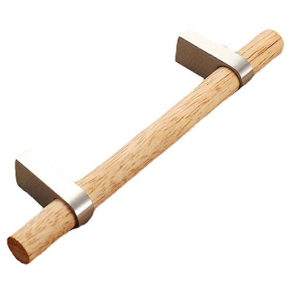 Solid Wood Pull Handle Wood Cabinet Handle Simple Wooden Handle for Home