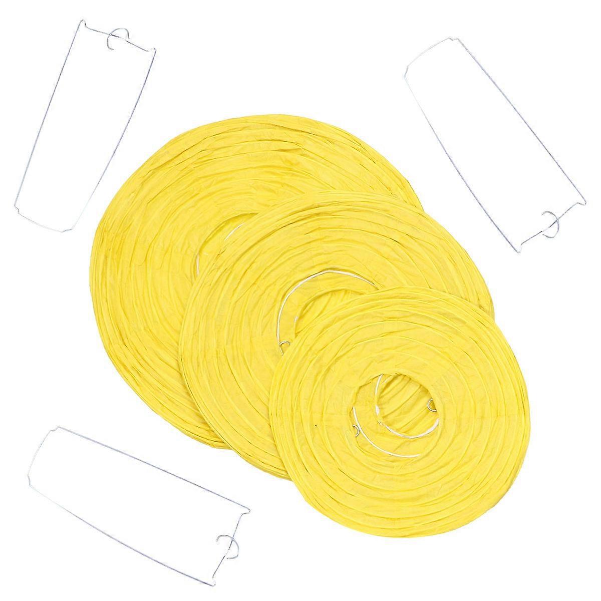 Decorative Lantern Set for Festivals, Parties & Home Decor – Easy Assembly Wire Frame