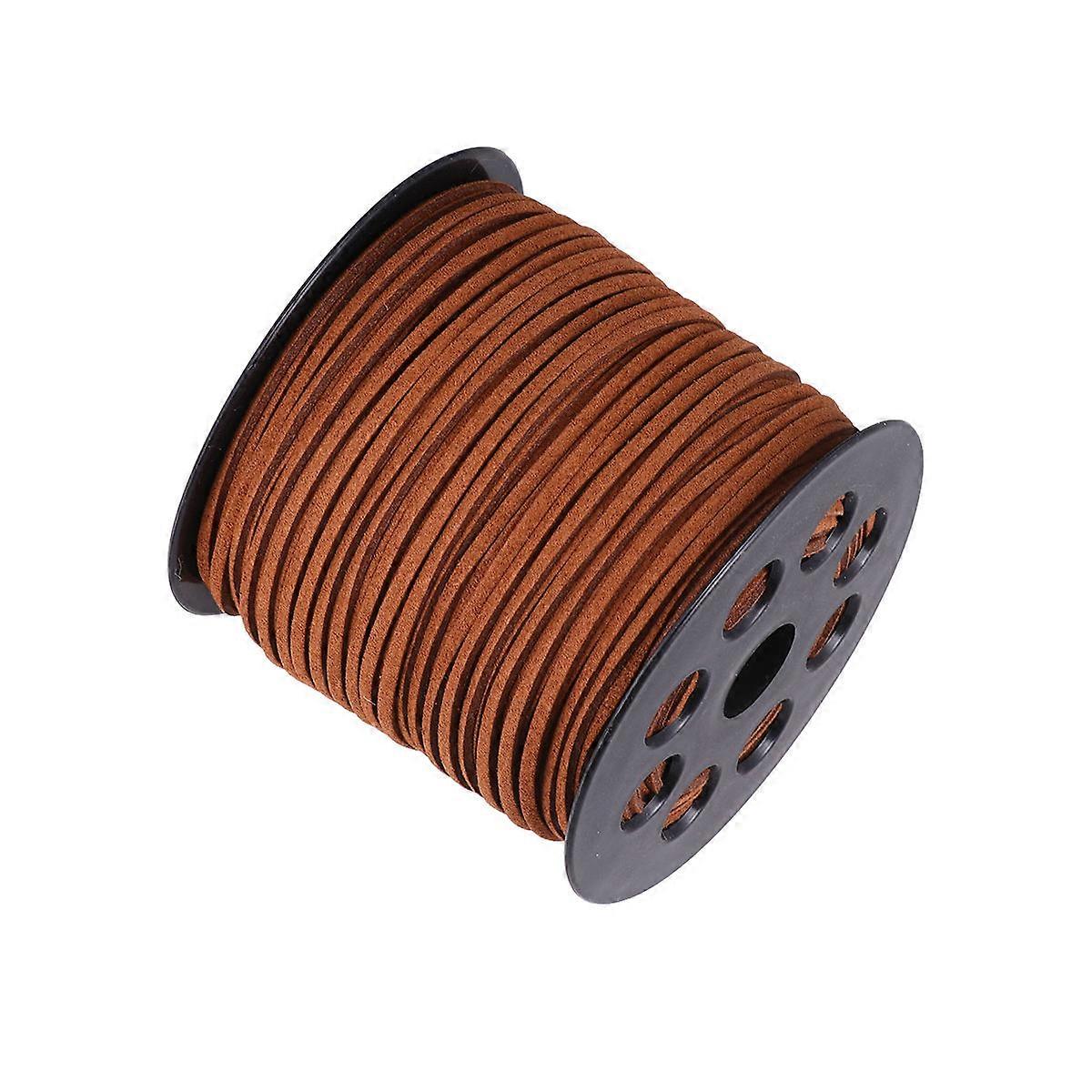 Durable Cord for Jewelry Making in Coffee Color Perfect for Bracelets Necklaces and DIY Crafts 90M