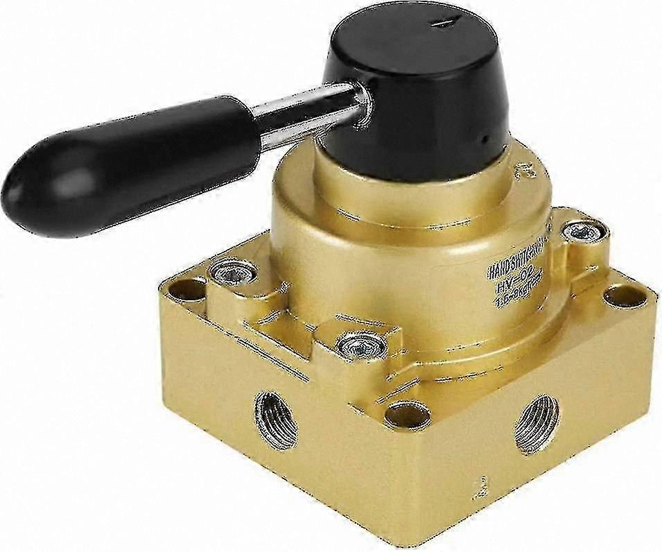3-Position 4-Way Pneumatic Air Control Valve with 1/4" PT Port