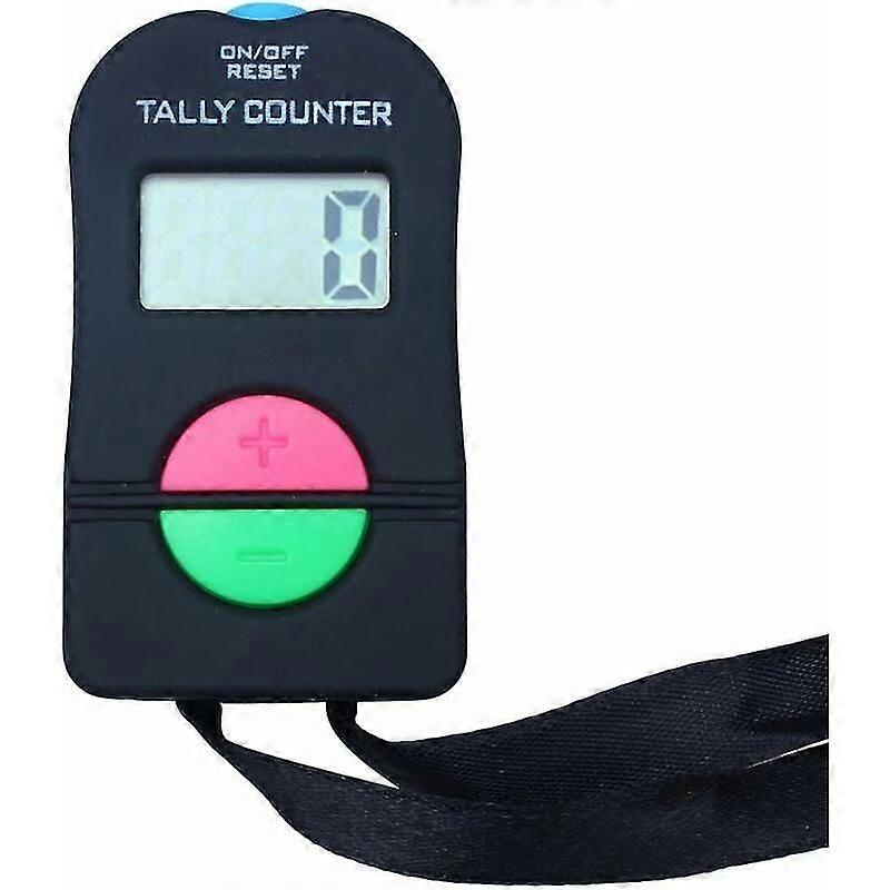 Digital Handheld Counter Electronic Manual Clicker Add/Subtract Model for Golf Sports