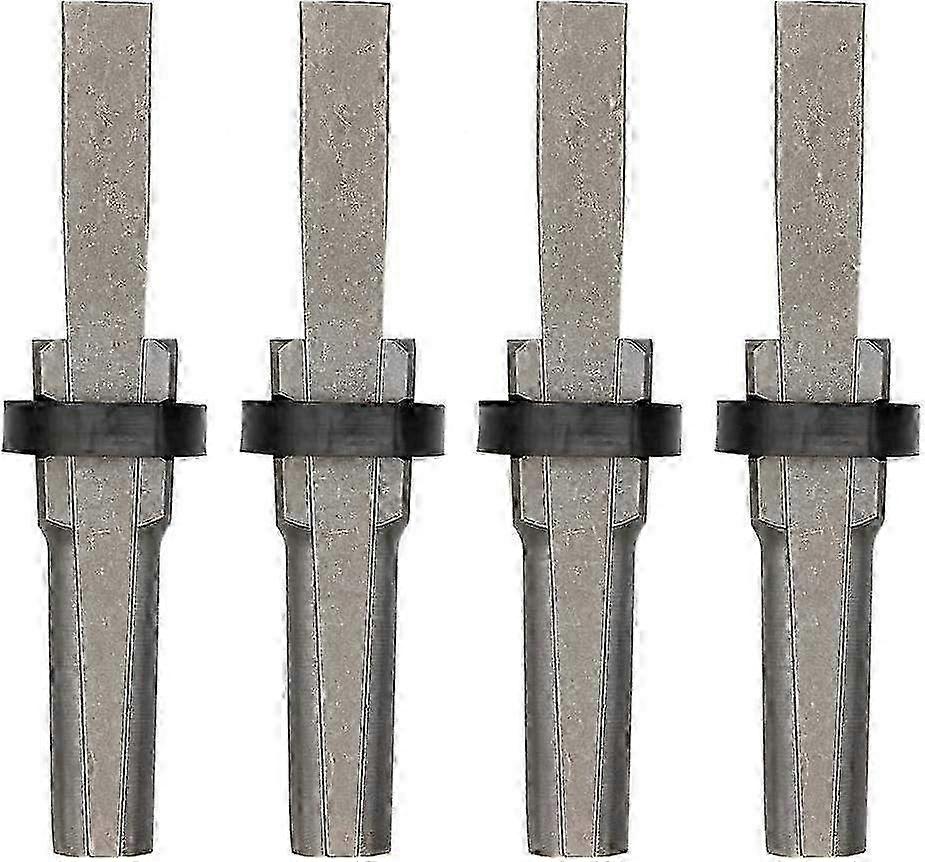 23mm Plug Wedge and Feather Shims for Splitting Concrete, Marble, Granite, and Rock - Hand Tool with 190mm Large Size, Includes 4 Corner Splitter Stic