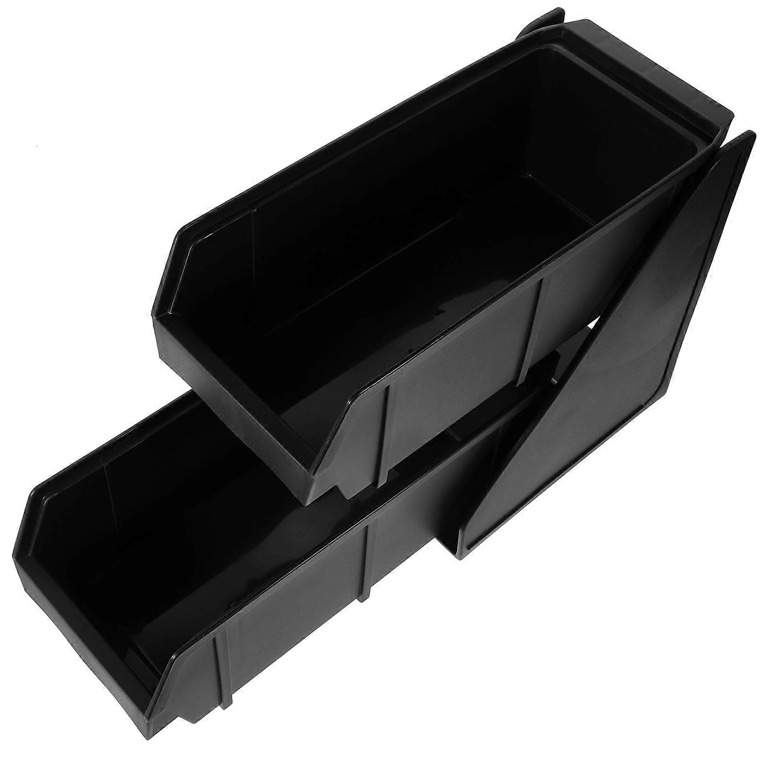 Plastic Coffee Station Organizer 2pcs Coffee Bar Decor Condiment Storage Holder