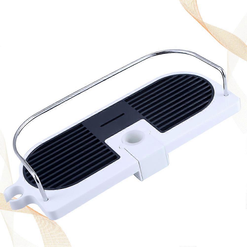 Bath Storage Bathroom Organizer Rectangular Shape Stainless Steel Material Easy to Clean 31x12x6.5cm Size 1Set