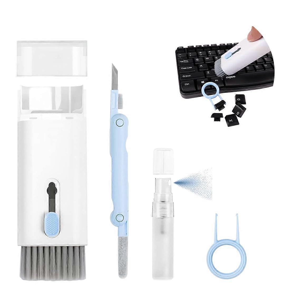 1 Piece 7in1 Keyboard Cleaning Set with Brush for Laptop Phone PC Monitor
