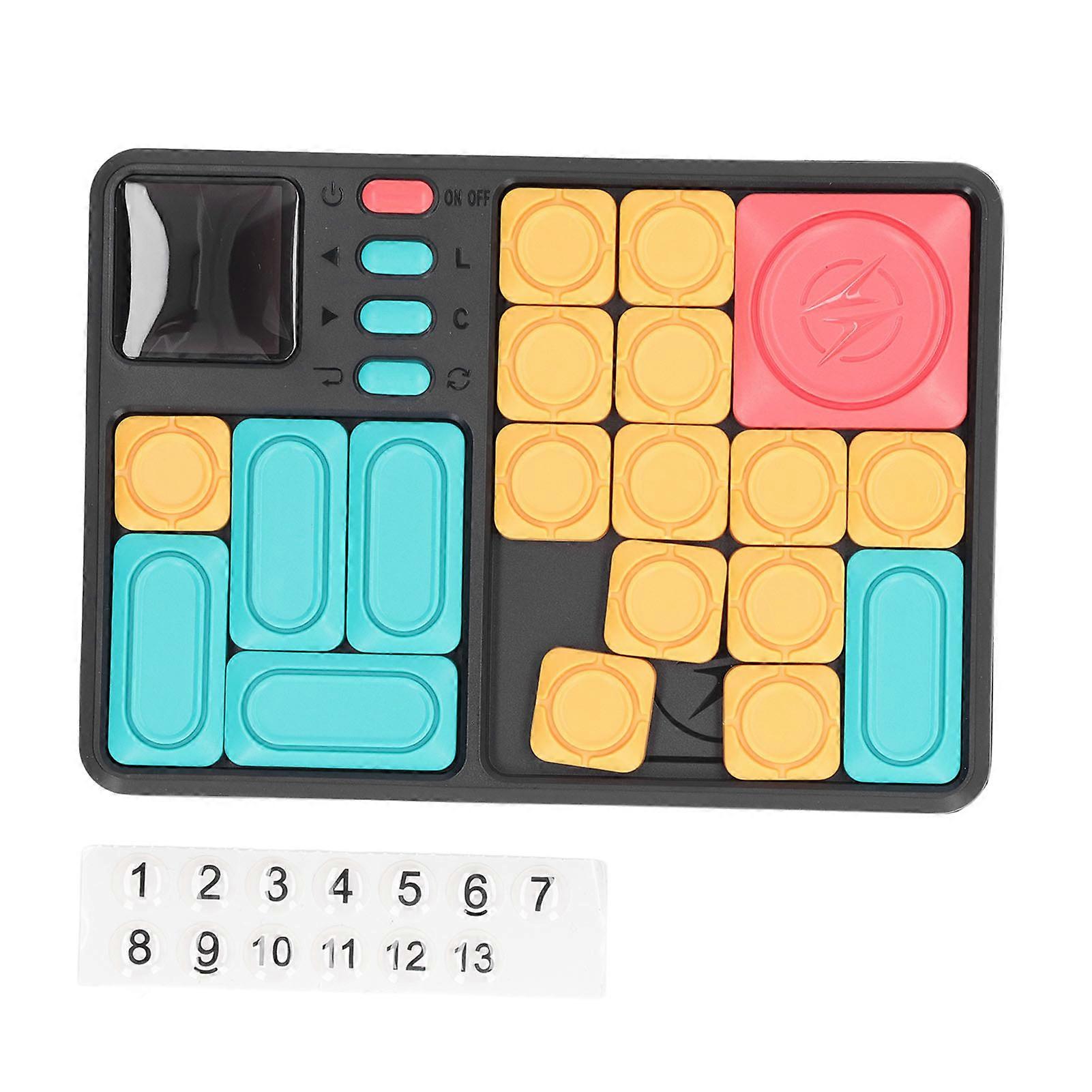Challenges Slide Board Magnetic Improve Logic Thinking Electronic Brain Teaser Puzzle Game Board