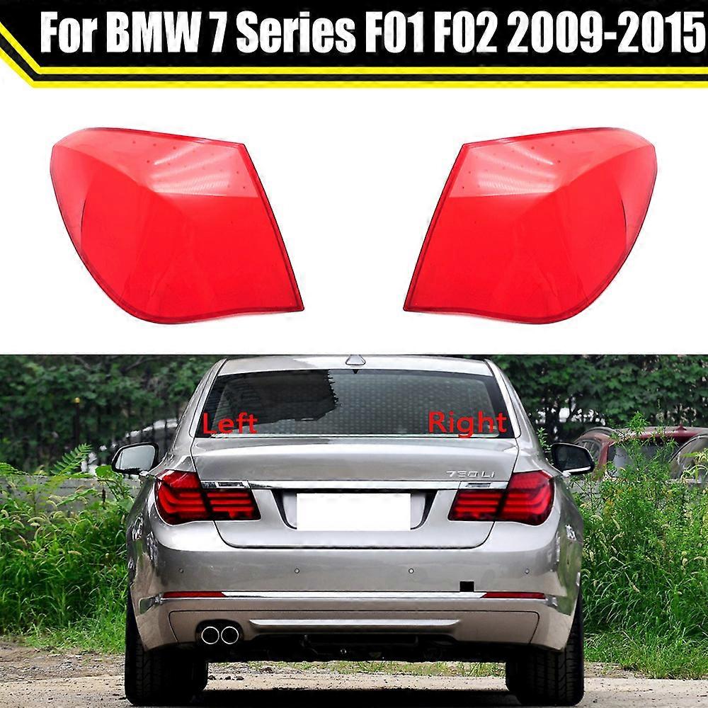 For to For BMW 7 Series F01 F02 2009-2015 Car Rear Taillight Shell Brake Lights Shell Replace Auto Rear Lamp Shell Cover Mask Lampshade