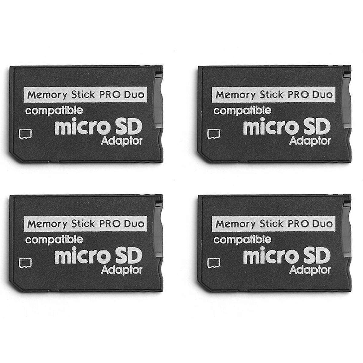 4X Adapter, Micro-SD/Micro-SDHC TF Card to Memory Stick MS Pro Duo Card for Card Adapter