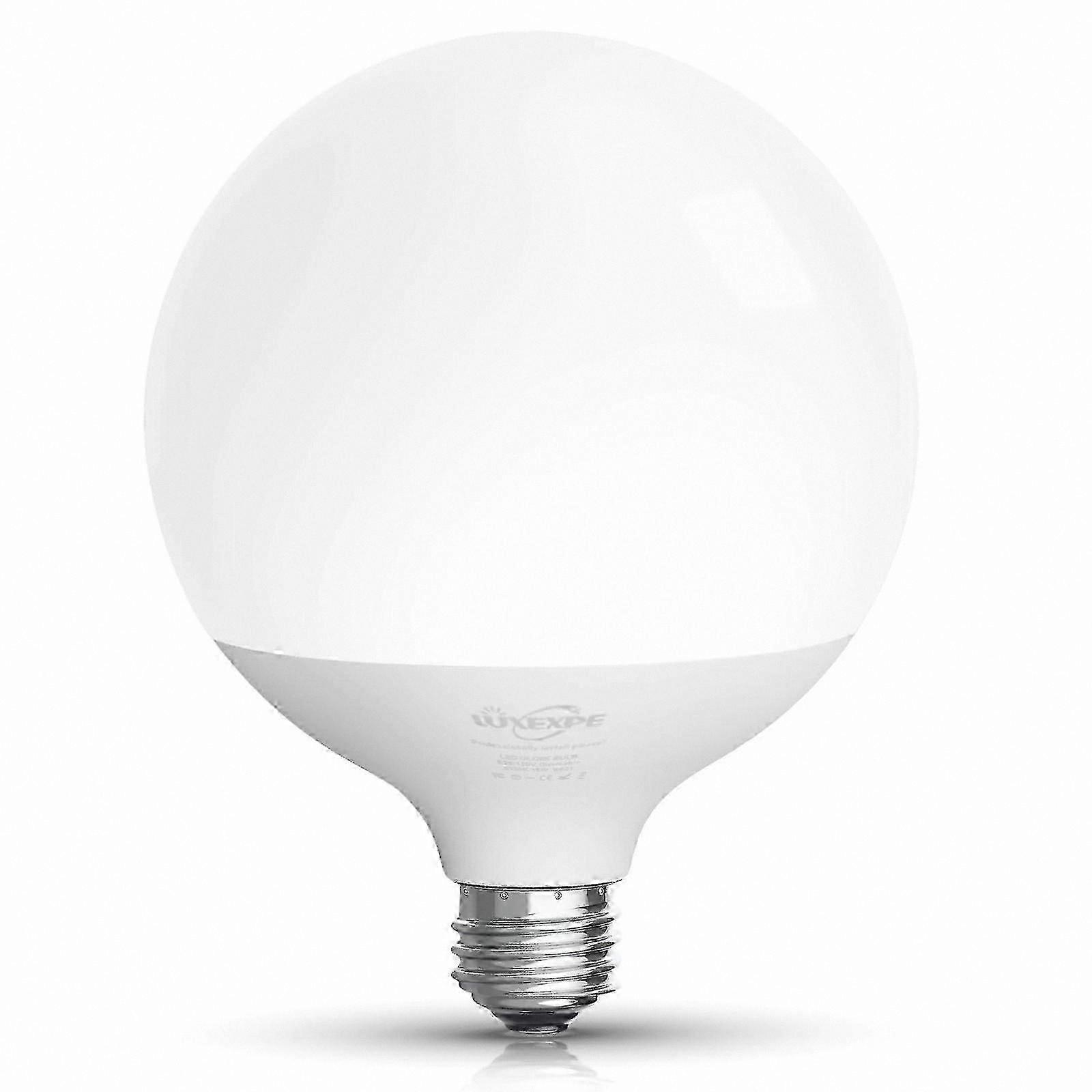 Daylight LED Globe Bulb, 15W (150W Equivalent), 6500K, Non-Dimmable, E27 Base, Energy Efficient Lighting Solution