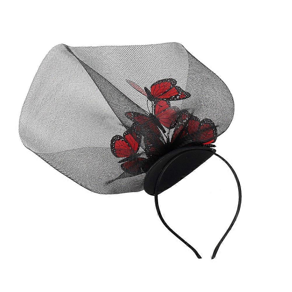 Butterfly Shape Hair Band for for Weddings and Festivals with Design 1Pack