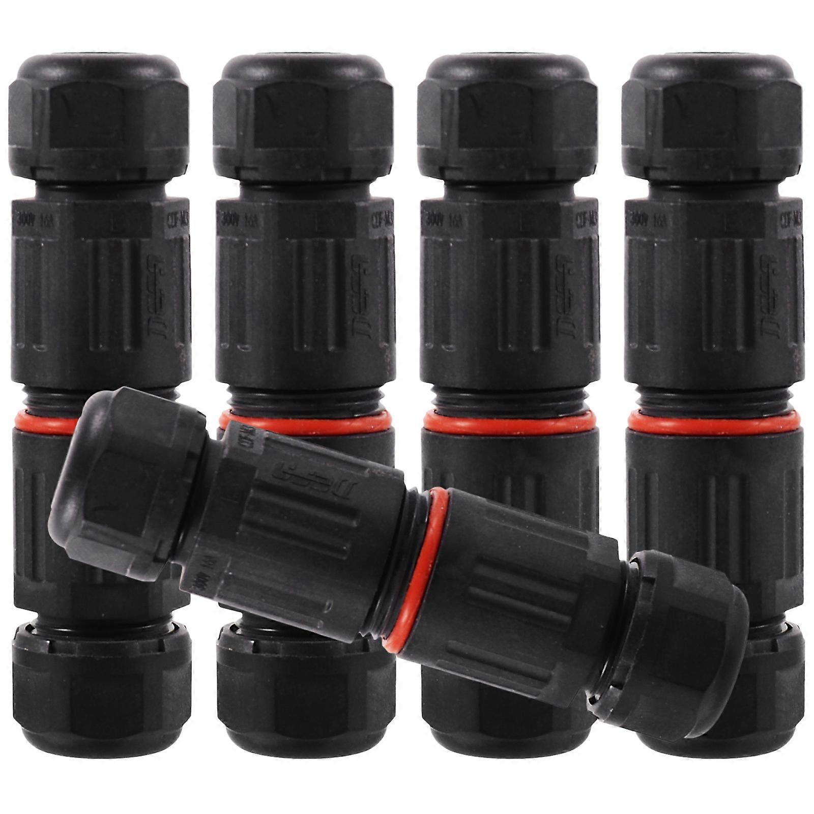 Cable Gland with Protective Ring for Outdoor Use IP68 Black Nylon Cable Connector