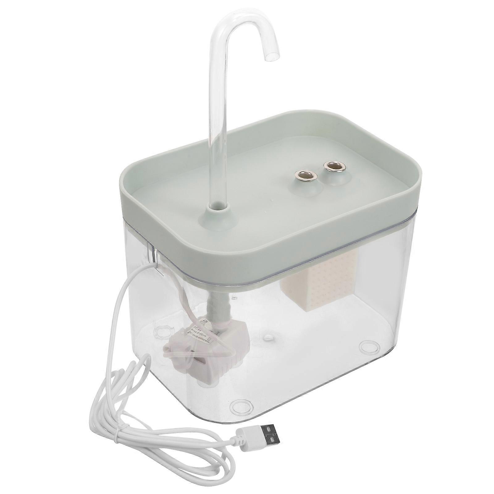 Automatic Pet Water Fountain for Dog Cat Use Plastic