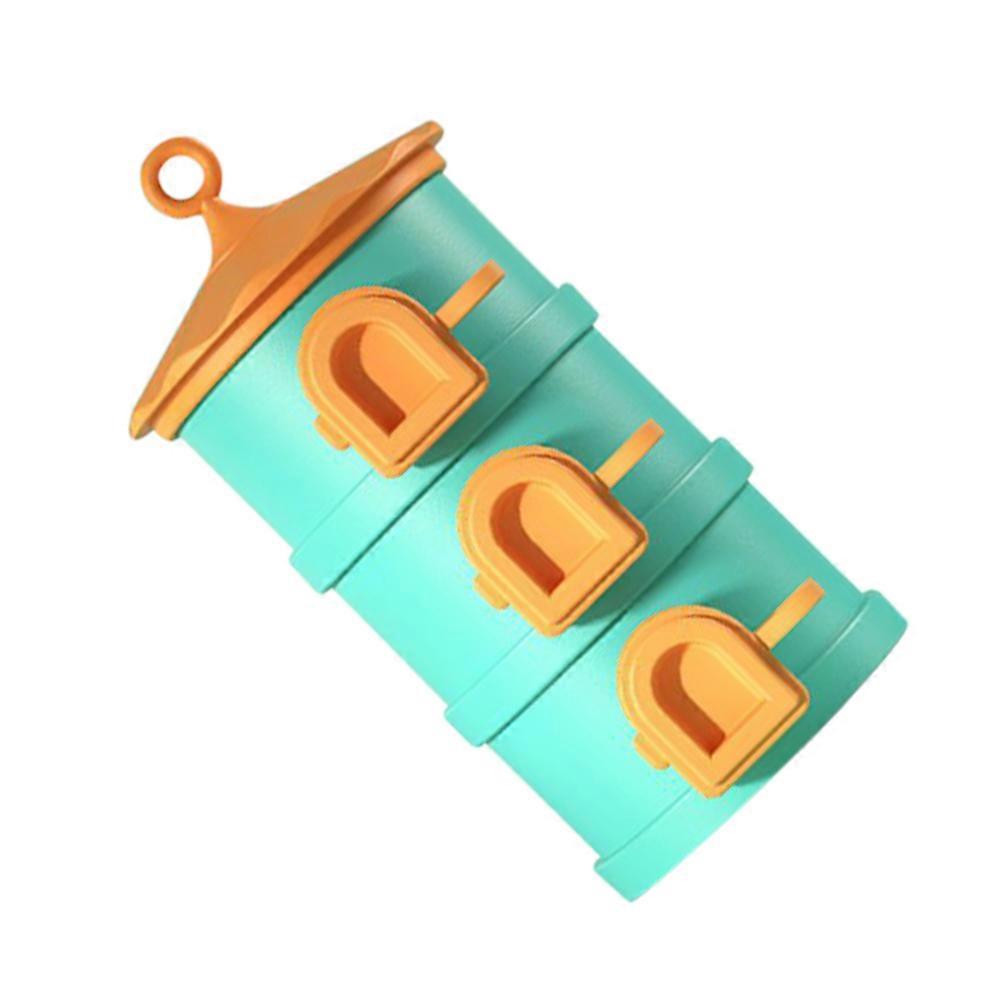 Portable Packaging Box 3-Tier Safe For Food Short Trip Design Set
