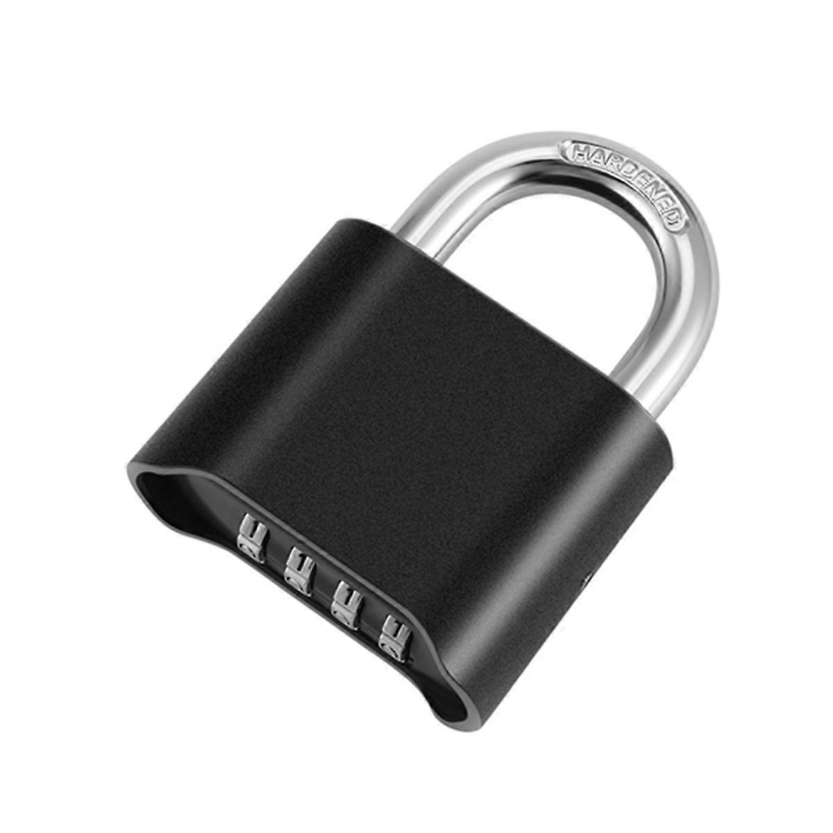 4-Digit Combination Padlock with Number Password Weatherproof Anti-Rust Anti-Theft Warehouse Specia