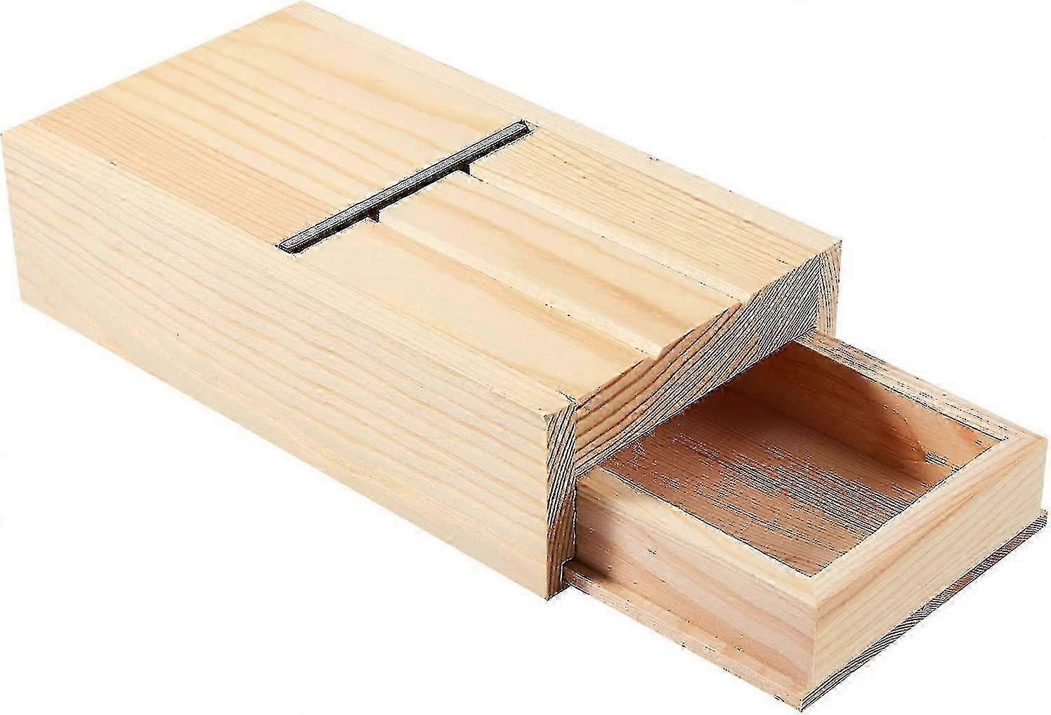 Soap Cutter Drawer Box Wooden Soap Beveler Planer Soap Trimming Tool compatible Handmade Soaps And Candles Trimming Diy Craft Soap Making 2025