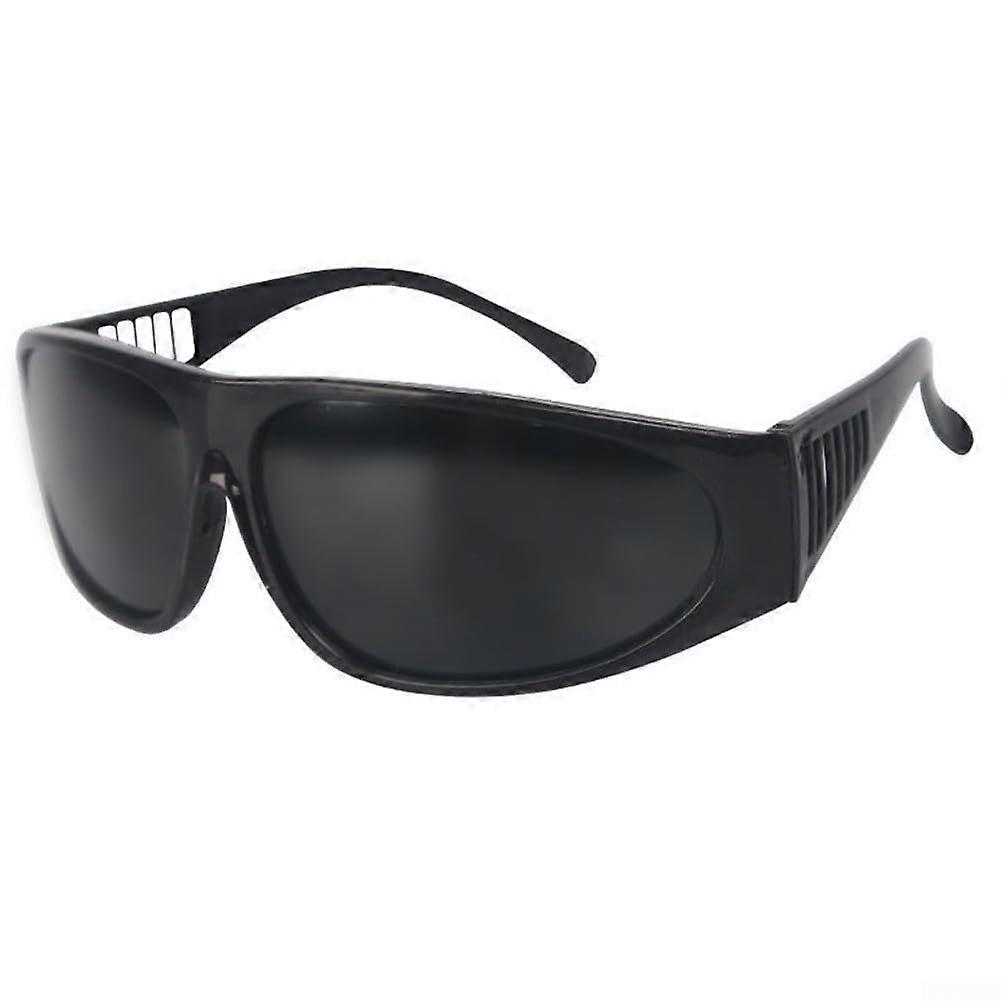 Lightweight welding goggles with essential features for safe welding applications, gray.