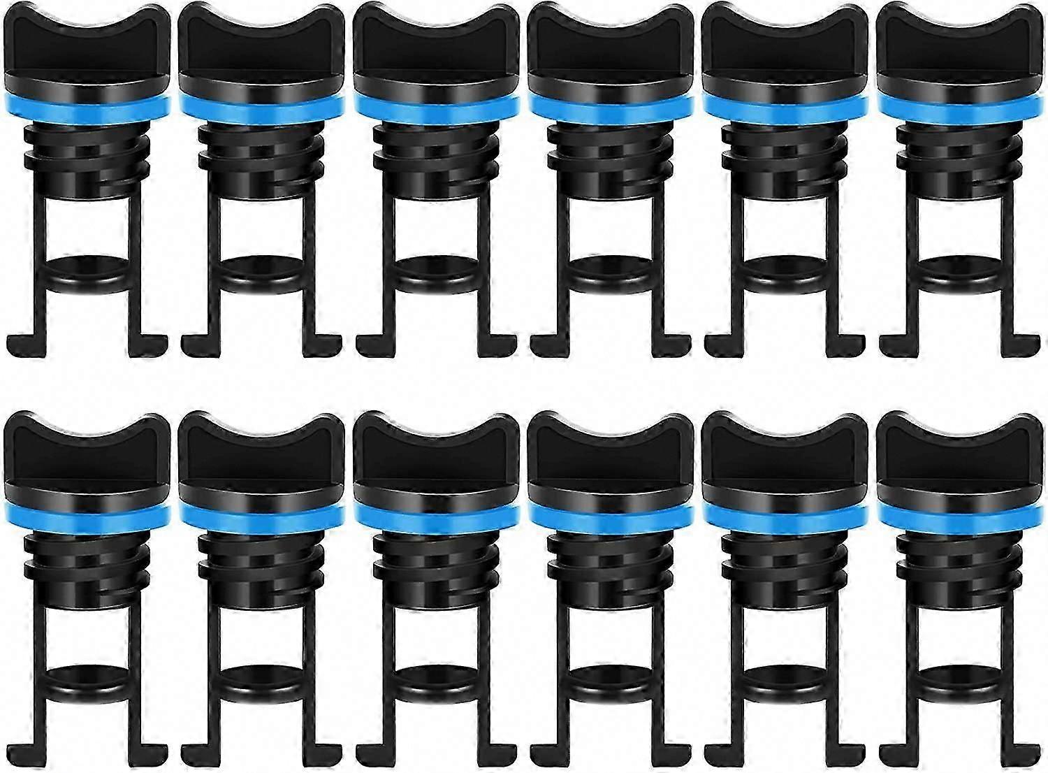 Nylon Kayak Drain Plugs for Kayak Dinghy Canoe Boat (12, Blue)