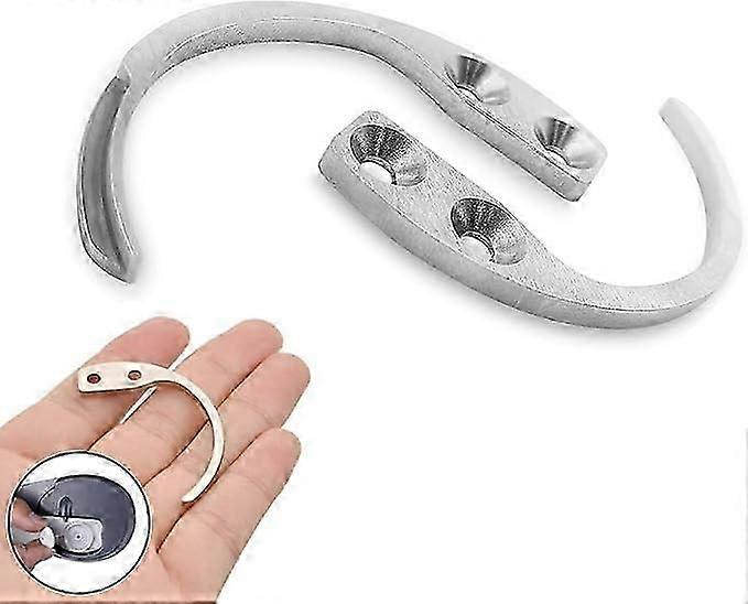 Tyverisikring, Sikkerhedsafløser, 2 stk. Tyverisikring Krog Afmonterer, Sikkerhedslåsnøgle Til Eas Separator Tøj Sko Reversnåle Hårde mærker