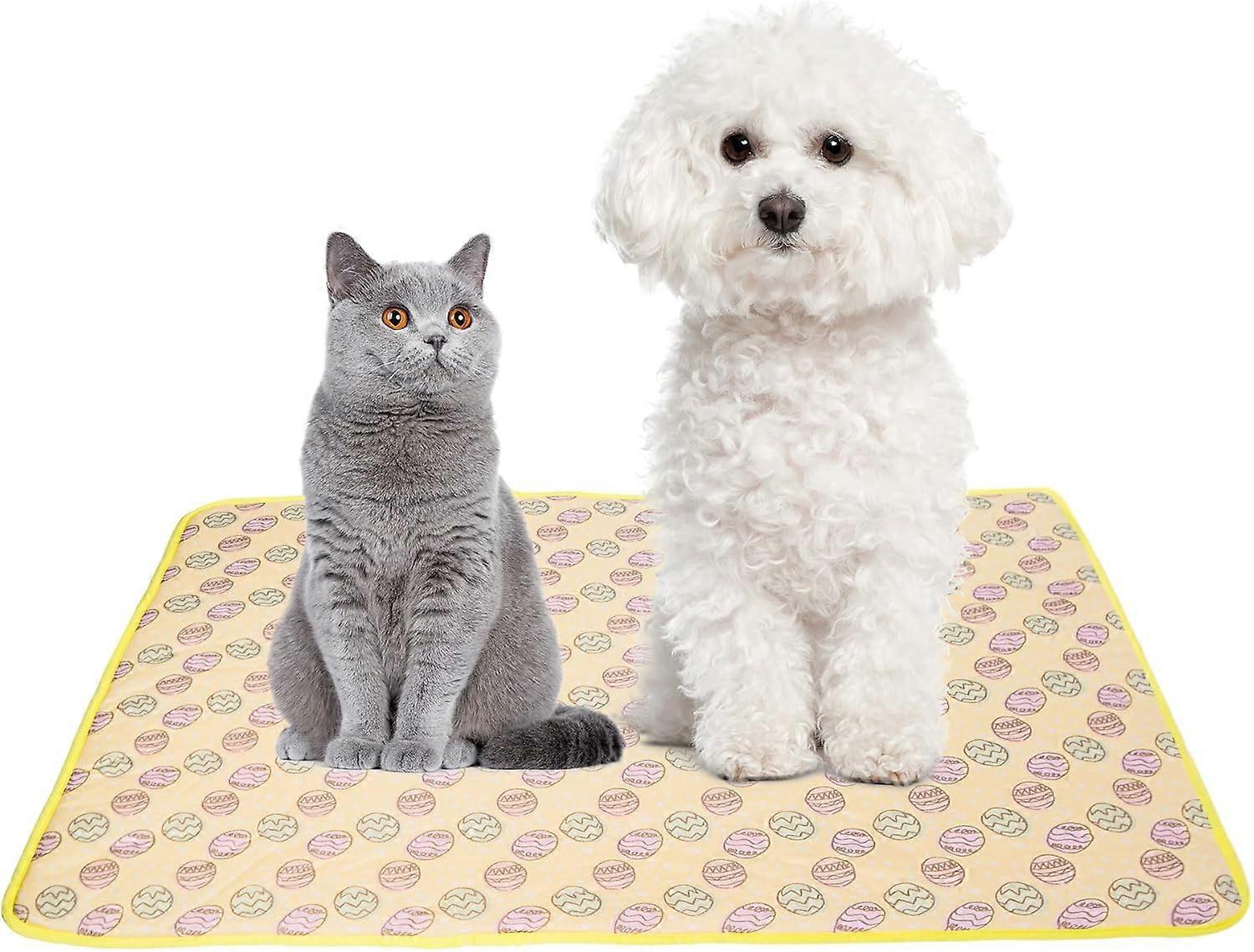 Pet Cooling Mat Cat Dog Cushion Pad Summer Cool Down Comfortable Soft