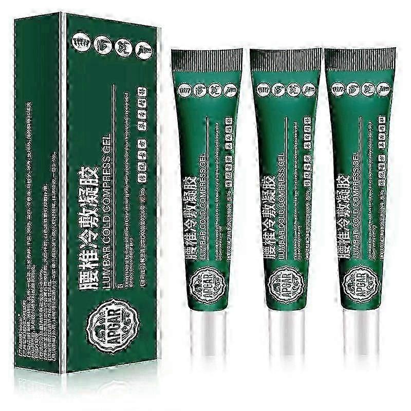 Lumbar Type Cold Compress Gel, Cooling Gel for Muscles and Joint Pain Relief, Lumbar Cold Compress Gel for Lumbar Spine
