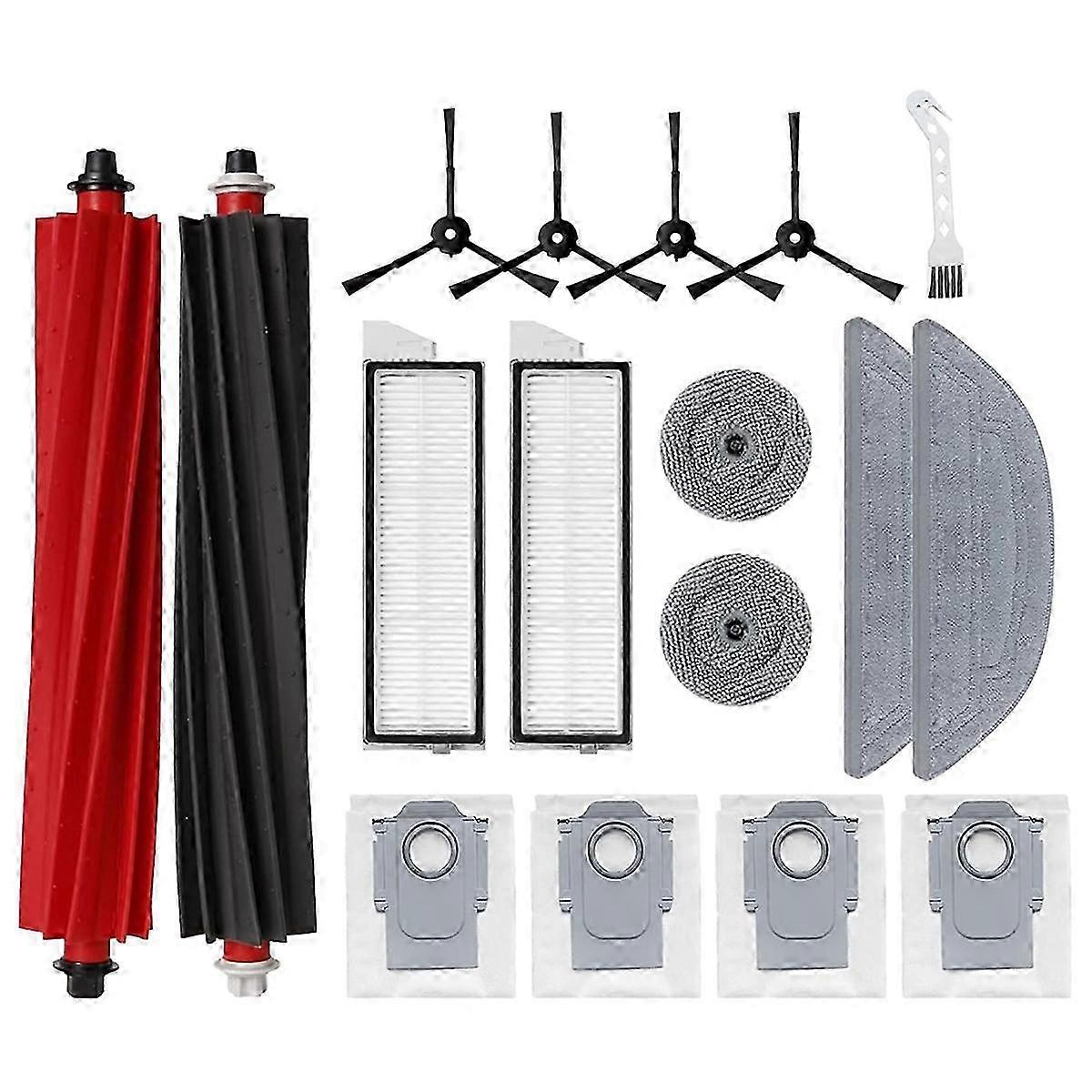 For S8 MaxV Main Side Brush Hepa Filter Mop Cloth Dust Bags