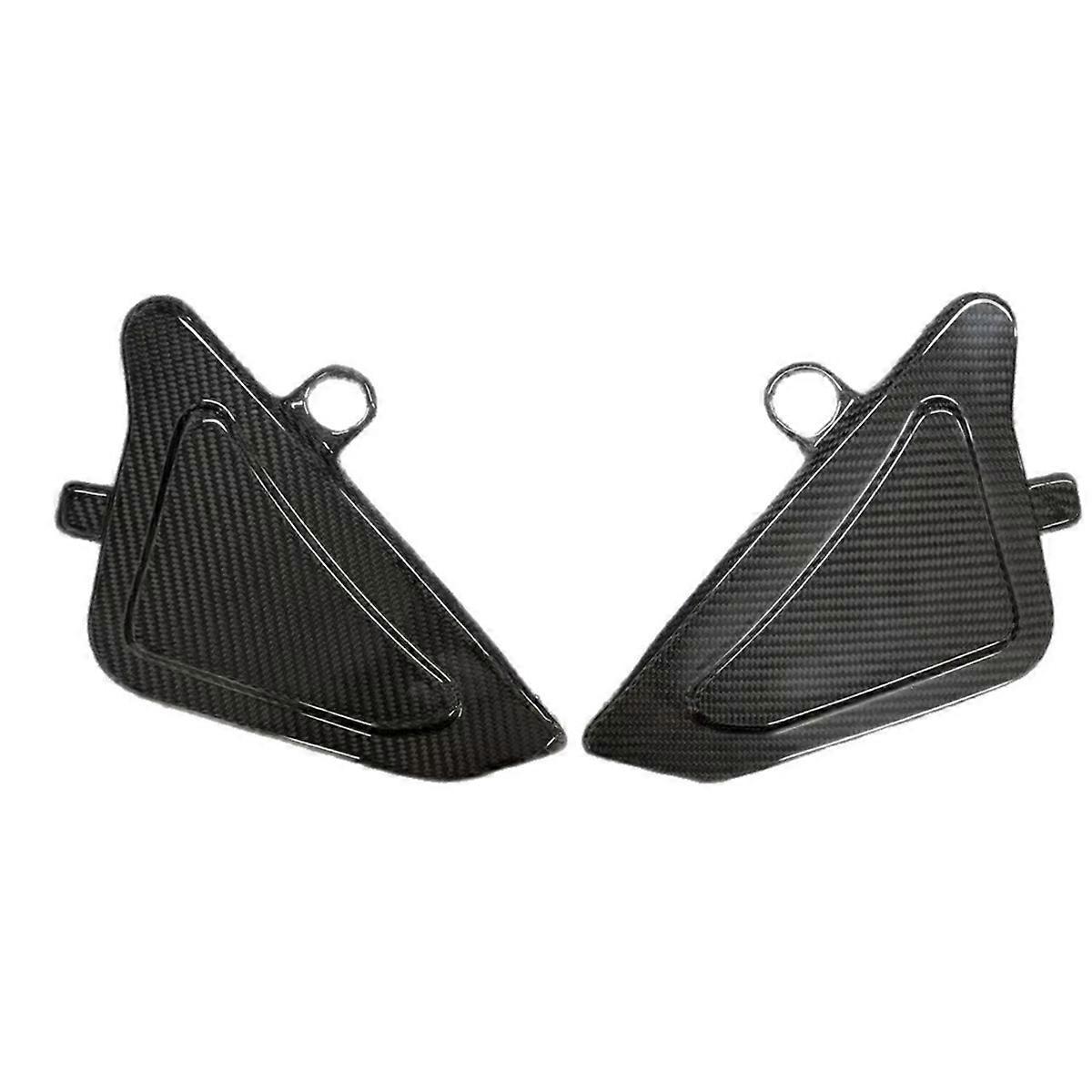 Motorcycle Carbon Fiber Side Frame Tank Trim Plates for