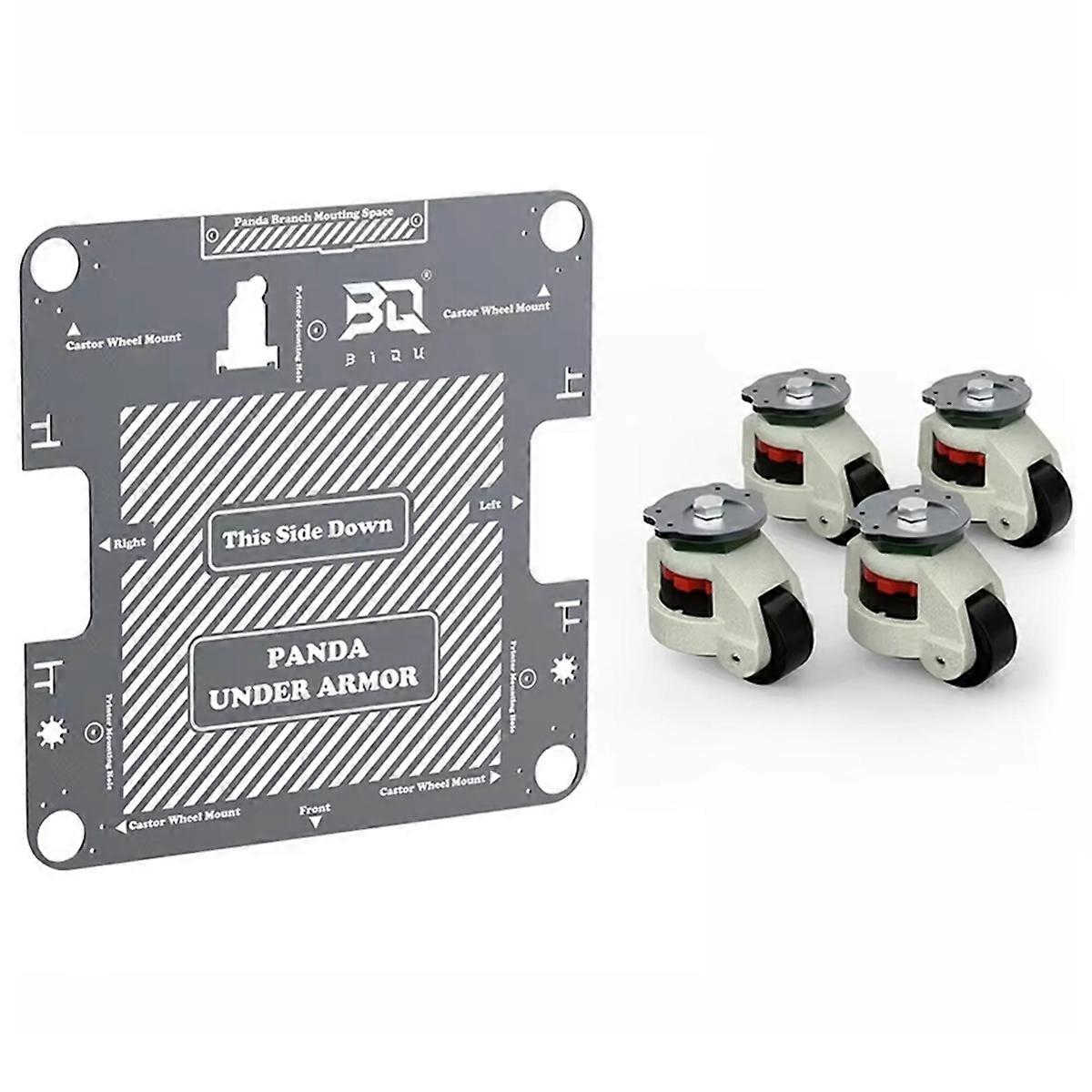 Panda Kit AL6061-T6 Aluminum Base Protective Strap and Easy to Move for P1/X1 Series