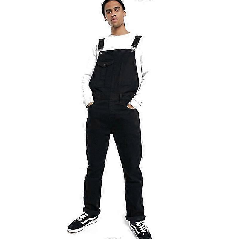 Men's Jeans Jumpsuits Bib Overalls for Men