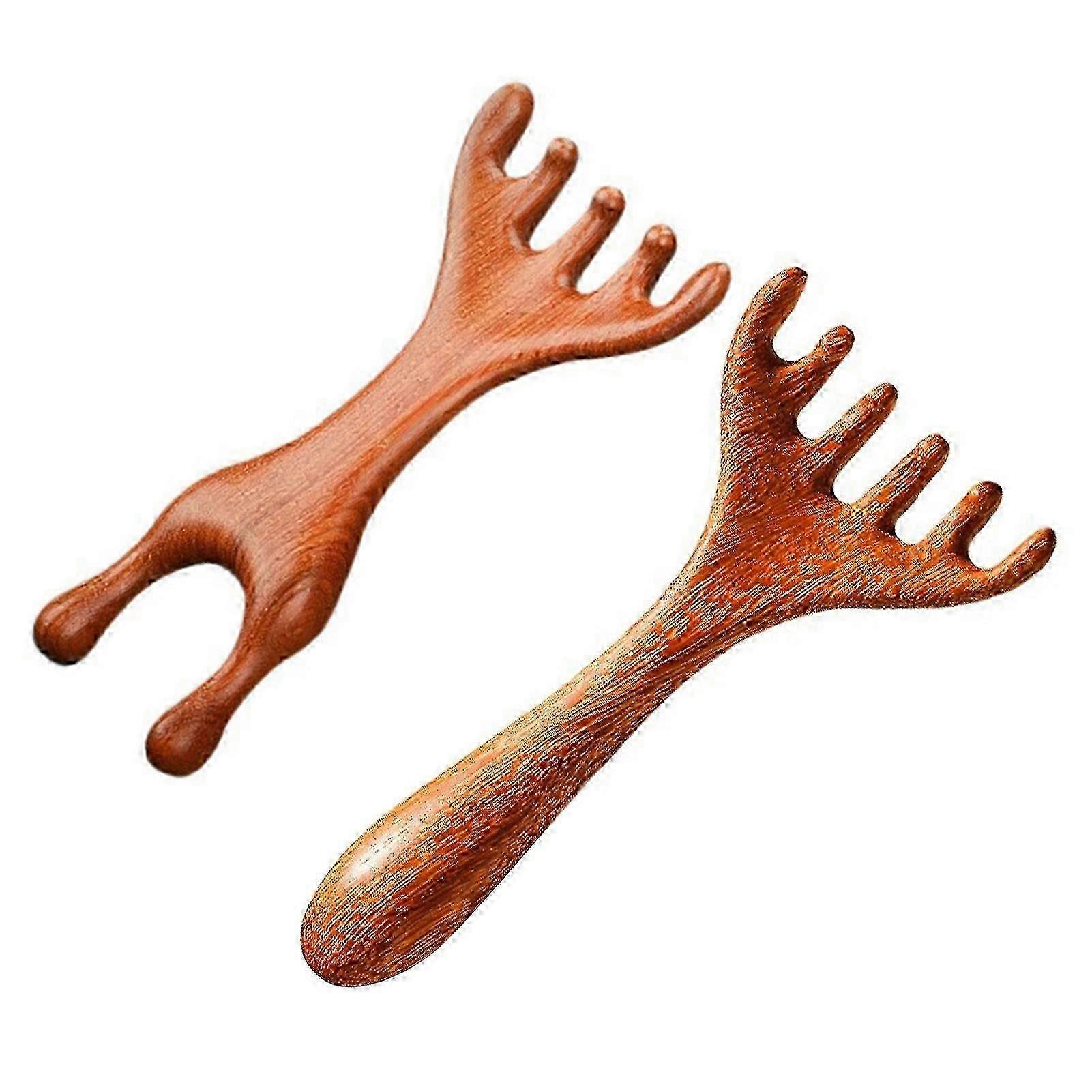6 Claw Meridians Massage Comb for Tension Release and Relaxation--A and B