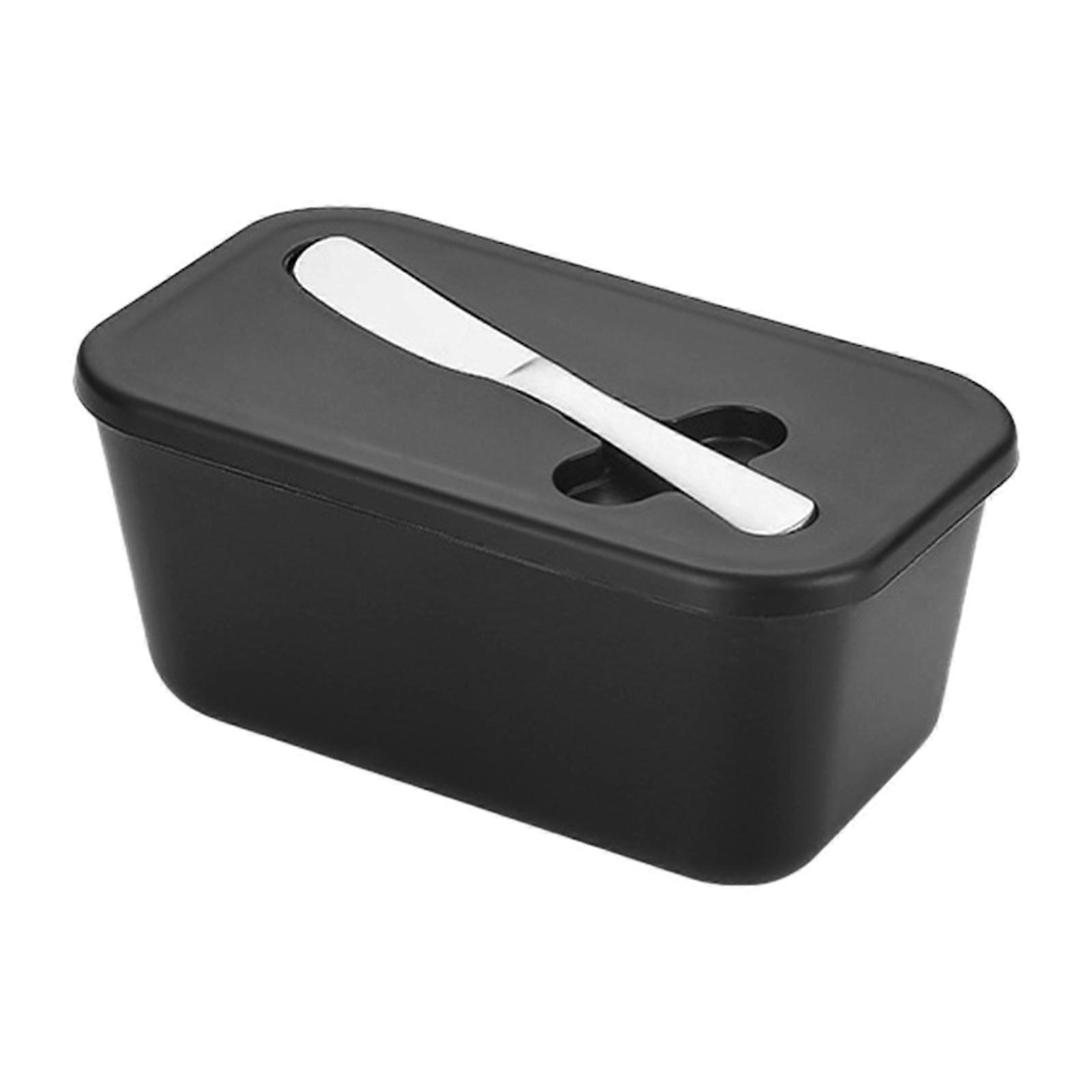 Cheese Butter Keeper Container Home with Lid Bread Shops Storage Butter Dish