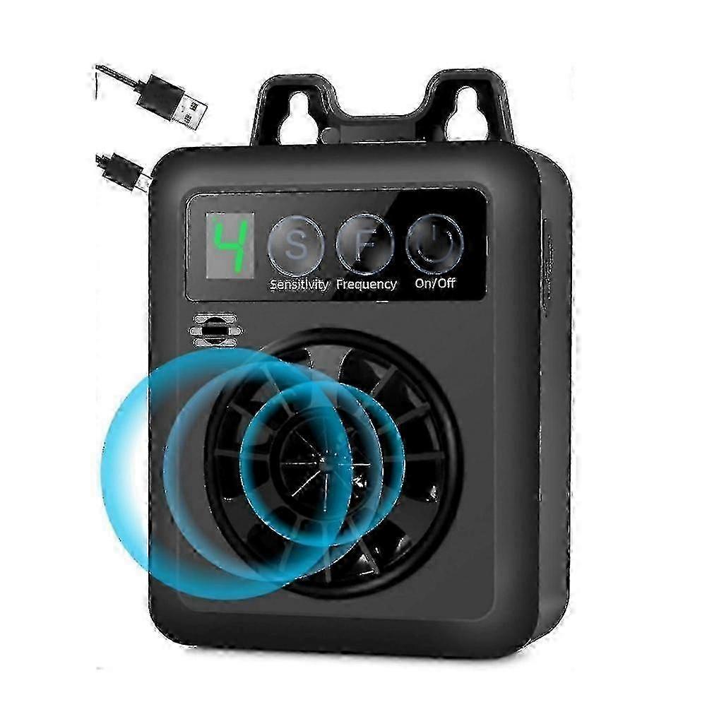 Anti-Barking Device with 3 Adjustable Sensitivity Levels for Dog Barking Control, Upgraded Range of 50ft & Rechargeable Use
