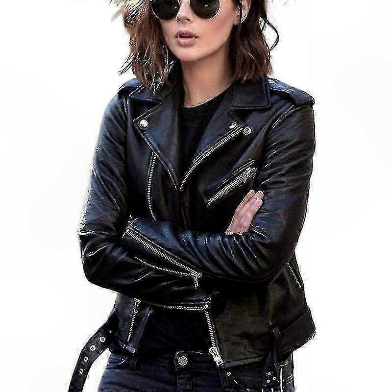 Women's Stylish Motorcycle Jackets with Modern Design