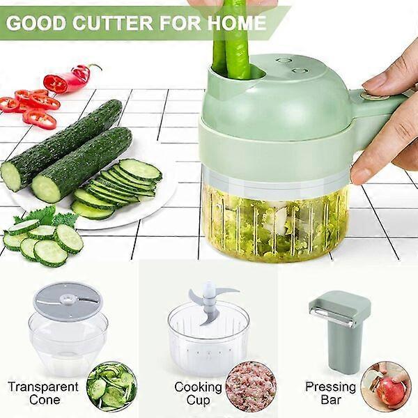 Electric vegetable chopper, multi-functional, easy to clean and durable