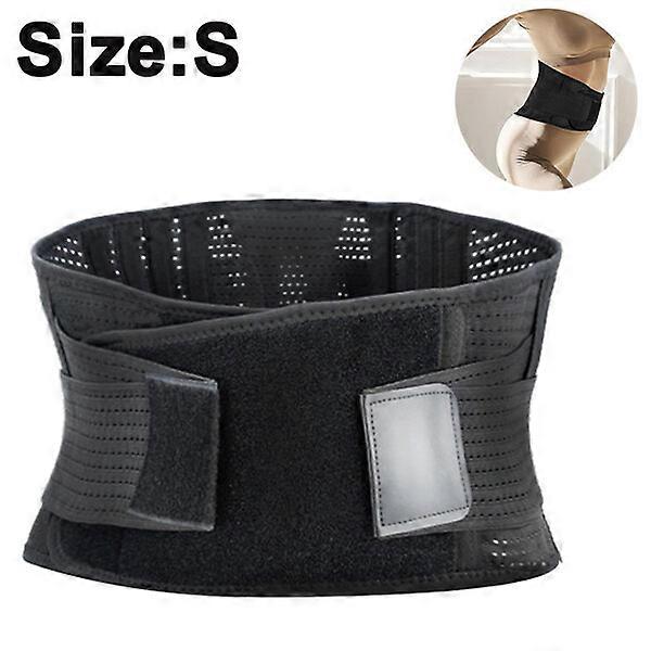 Lumbar support belt, stabilizes the lumbar spine, can be worn inside without restraint