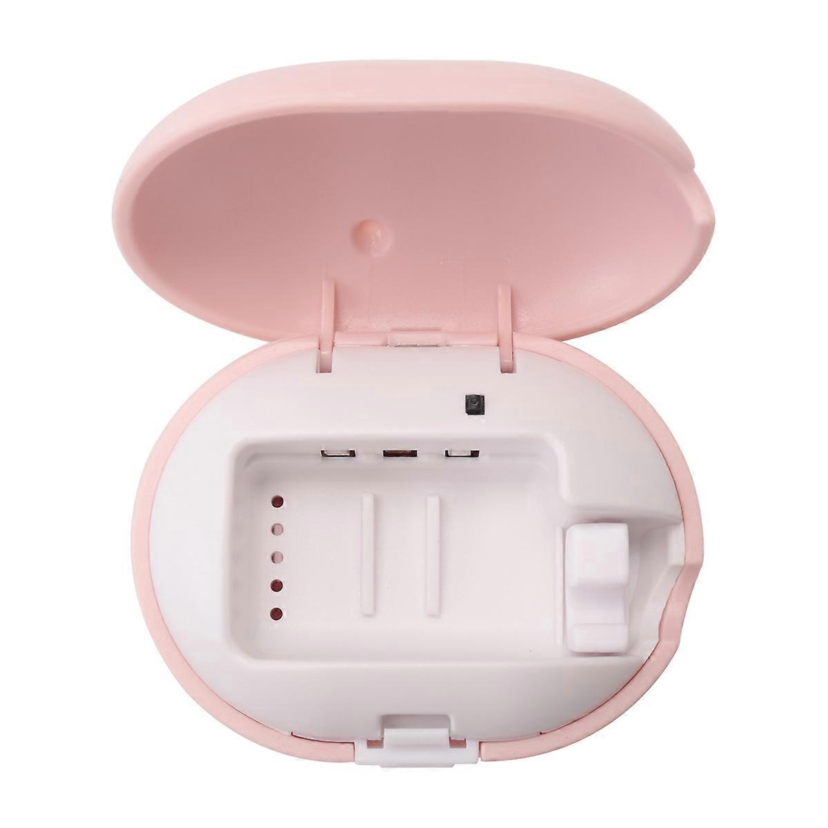 Upgraded No Punching Uv Toothbrush Head Disinfection Box Drying Box Sterilizer Usb Rechargeable Toothbrush Box C