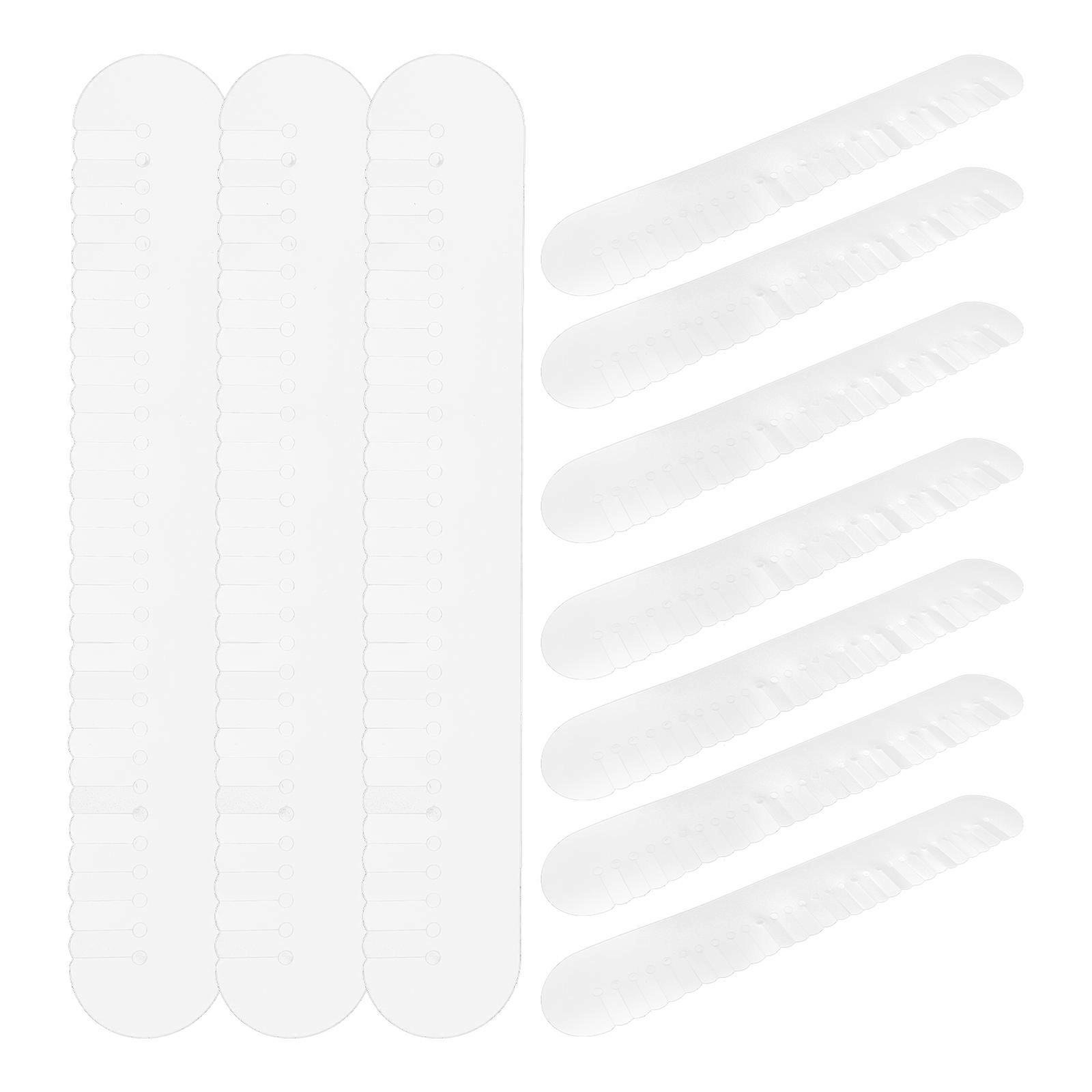 Heat Protector Hole Shield Spacers Scalp Protection Compact Shape For Home Use 10Pcs