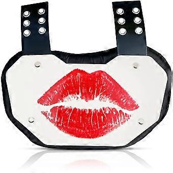 Football Protective Back Plate Small Size Shocked Absorbing Foams Lining Secure Movement For Speed Agility Multicolor