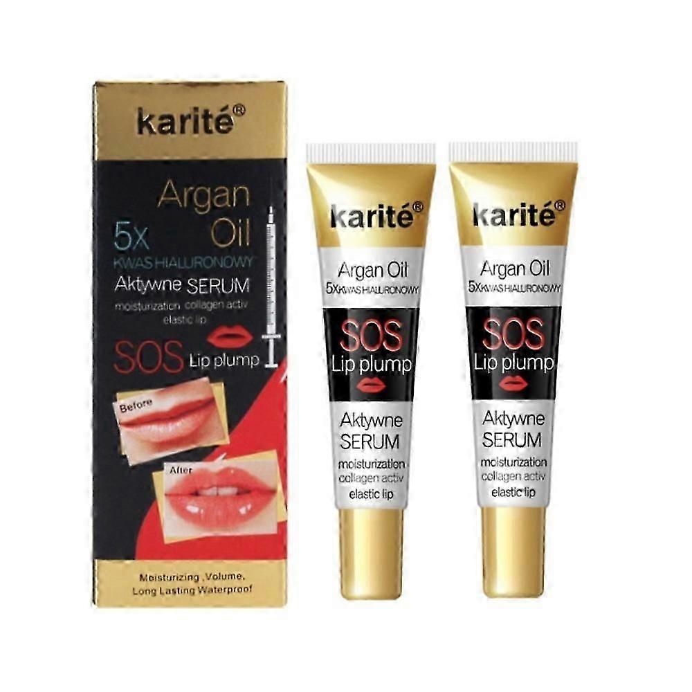 2 قطعة Lip Plumper Extreme Lip Gloss Maximizer حجم ممتلئ الجسم ترطيب الشفاه الأكبر