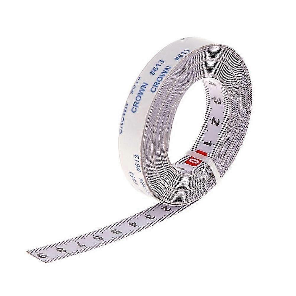 Stainless Steel Miter Tape Measure Self Adhesive Metric Scale Ruler For T Track Router Table Saw Woodworking Tool 2025