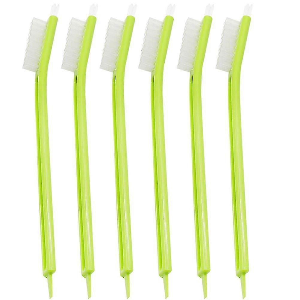 6Pcs Household Plastic Brushes Multi-function Juicer Brushes Food Processer Grip Brushes