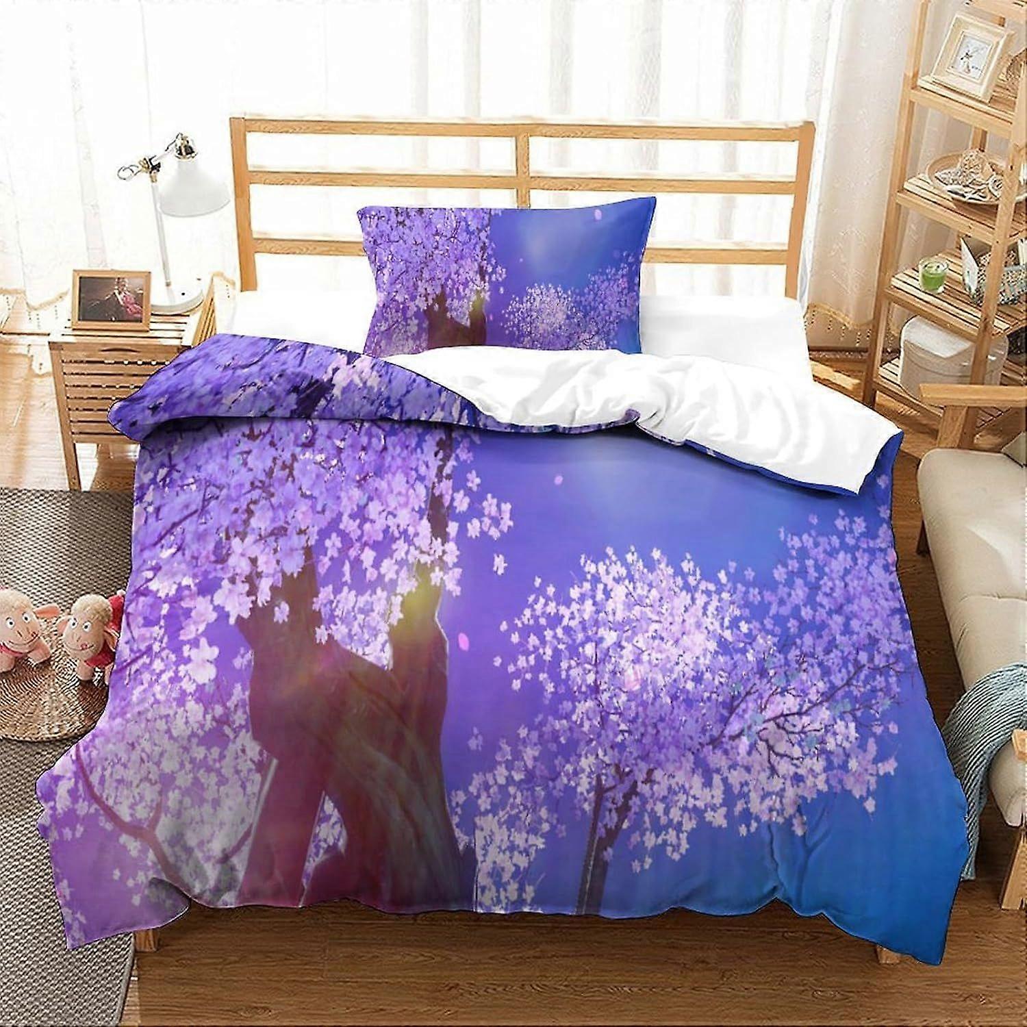Toy Story Duvet Cover Bedding Set,3D Duvet Cover with Pillowcases, for Soft Microfiber Quilt Cover with Zipper Closure 3 Piece Set 140x200cm