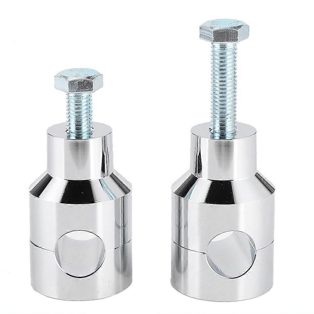 Motorbike handlebar risers 1in for Bobber Chopper with bolt